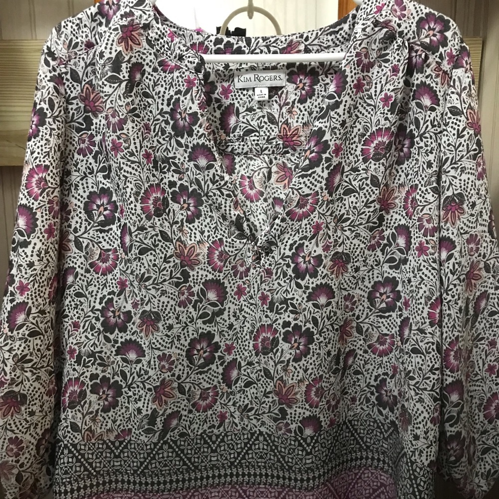 3/4 sleeve top